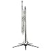 Eastar Trumpet Stand Portable Trumpet Holder Foldable Metal 5-Legs Stand for Brass Instruments, EST-001