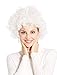 HÖTER Curly Afro Wig,Costume Wig,Clown Wig,Assorted Colour