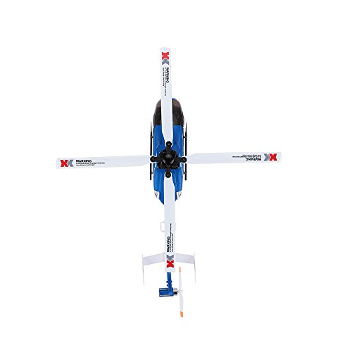 Original XK EC145 K124 2.4G 6CH 3D 6G System Brushless Motor RC Hubschrauber Helikopter BNF ohne Fernbedienung – Bild 4
