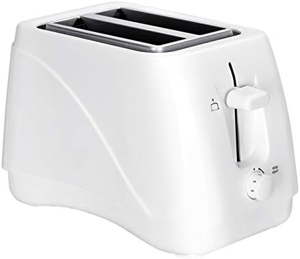 Toaster,Automatic toaster, 2 long slots, up to 4 slices, 7-speed adjustable temperature, 730W-White