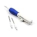Kangnice 3 Size Embroidery Stitching Punch Needle Tool Set, DIY Craft Sewing Tool for Embroidery