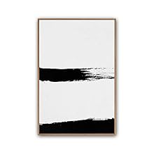 signwin Framed Canvas Wall Art Abstract Color Block Canvas Prints Home Artwork Decoration for Living Room,Bedroom - 24x36 inches