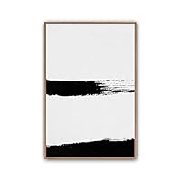 Framed Canvas Wall Art Abstract Color Block Canvas Prints Home Artwork Decoration for Living Room,Bedroom - 16x24 inches