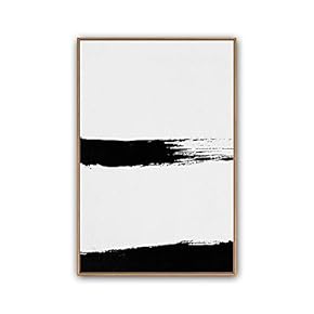 signwin Framed Canvas Wall Art Abstract Color Block...