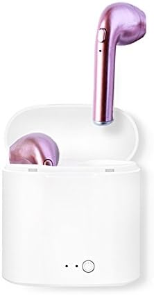 Qunqene Mini Twins Bluetooth Headphones Two Piece Wireless Earbuds Headset in Ear with Build-in Mic Charging Case for Sport Gym Running for iphone X 8 7 6 Plus Android Samsung galaxy s6 s7 s8