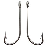 50pcs/Pack Fishing Hooks Stainless Steel Classic O' Shaughnessy Forged Strong Saltwater Trolling Fishing Hook