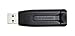 Verbatim 256GB USB 3.0 Store 'n' Go V3 Flash Drive - Cap-Less & PC / Mac Compatible - Gray