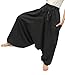 ChiangmaiThaiShop 100% Cotton Baggy Boho Aladin Yoga Harem Pants
