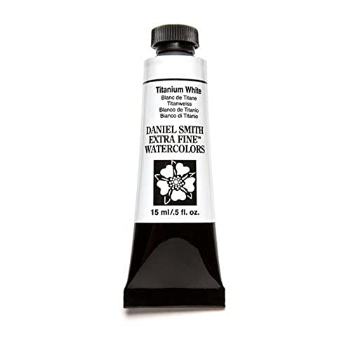 Daniel Smith ダニエル・スミス 水彩絵具 15mlチューブ (Titanium White) 284600118