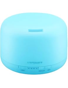 URPOWER 500ml Aromatherapy Essential Oil Diffuser Humidifier...