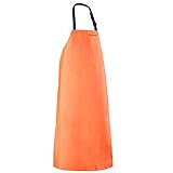 Grundens APRON Unisex Herk Apron, Orange - One Size