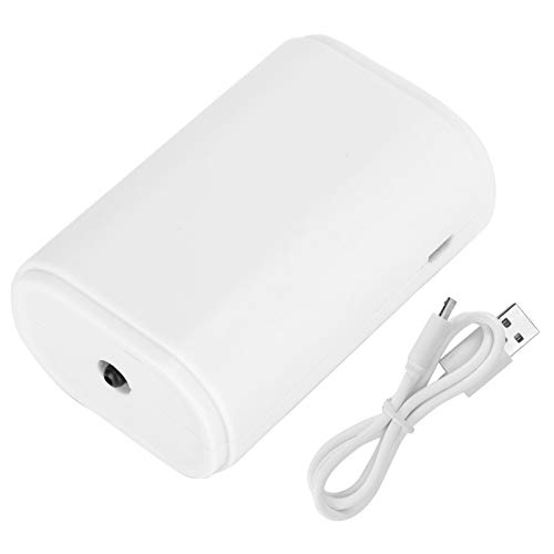 Pssopp Aquarium Air Pump USB Rechargeable Fish Tank Air Pump Ultra Silent Energy Saving Oxygen Pump for Fresh & Saltwater with Single Outlet(ZY-N08)