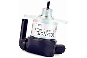 I-Joy 1C010-60015 1C010-60016 1C010-60017 12VDC Fuel Shut Off Compatible with Kubota M105S M105X M6800 M8200 M8540 M9000 M9540 M95S M95X