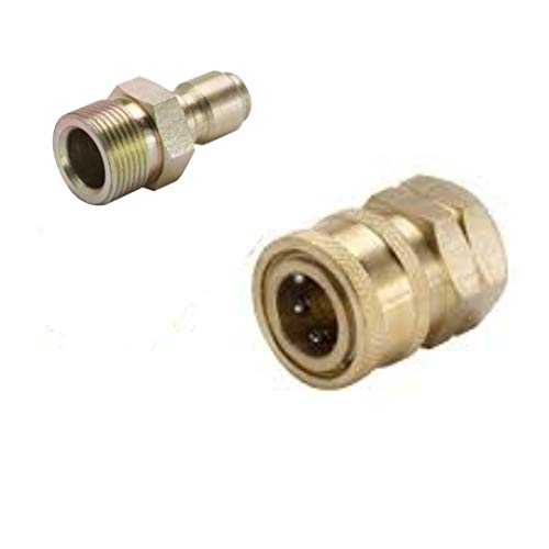 STARQ Quick Connect Adapter Fittings for Pressure Washer Hose Pipe M22 x 15