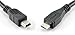 CablesOnline, 8inch USB 2.0 Micro-B to USB Mini-B Male/Male Adapter Cable, AD-U38
