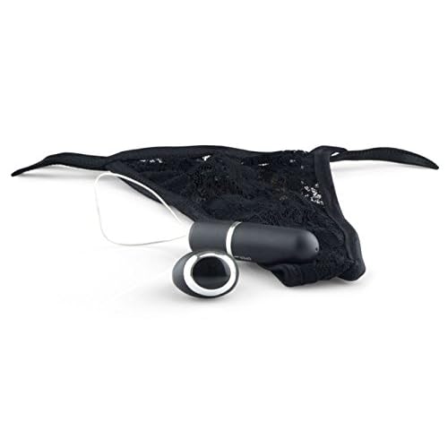 Sexy Lace Panties with Perfectly Placed Pocket for 10 function Clitoral Vibe and Cleverly Disguised Ring Remote... image