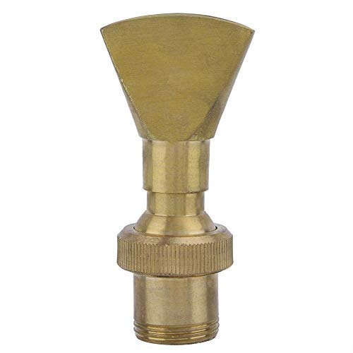 Jeffergarden Fan Shape Fountain Nozzle Spring Sprinkler Spray Head Pond Flat Mouth Fountain Nozzle