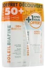 SoleilBiafine Sunspray Lotion & After-Sun Nourishing Lotion SPF 50+ Set 200ml+50ml