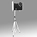 AxcessAbles Recording Studio Microphone Isolation Shield with Tripod Stand 4ft to 6ft 6
