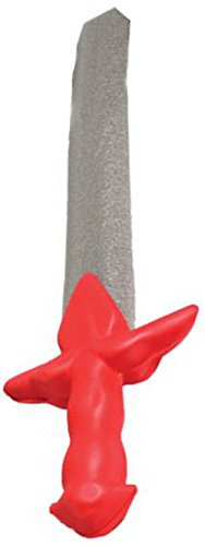 Foam Knight Sword With Red Handle Costume Accessory Toy Sword
