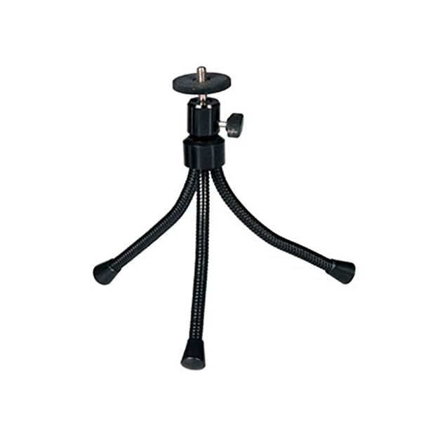XYSQWZ Ultrakleines Desktop-stativ 360-grad-drehung Live-Metall-Smartphone-Halter Outdoor-reisefotografie-kamerastativ…