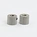 Signswise 2 Pack 5mm 40T Extruder Driver Feeder Gear Bore for Makerbot Mk7 Mk8 3D Printer primary