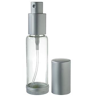 Download 1 Oz 30 Ml Glass Silver Matte Fine Mist Spray Bottle With Cap Perfect For Essential Oils Home Travel Work Or Gym Amazon Com Industrial Scientific