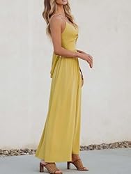 CUPSHE Women's V Neck Twisted Sleeveless Cutout