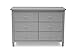 Delta Children Haven 6 Drawer Dresser, Grey