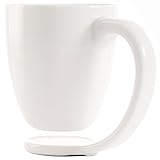 Plain White Porcelain Mug and Handle Best Gift Ideas For Coffee And Tea