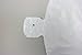 Plastic Bag- 1000 bags/cs - 'Thank You' White T Shirt Bag 11.5