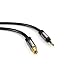 KabelDirekt – 10 feet – Mini-TOSLINK cable (digital audio cable, optical, TOSLINK to Mini-TOSLINK, fiber optic, transmits digital audio signals to TVs/amplifiers/Hi-Fi systems, black)