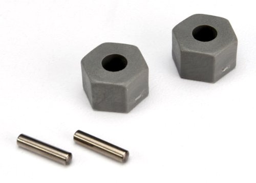 Traxxas 3654 Hex Wheel Hubs with 2.5 x 10mm Axle Pins (pair)
