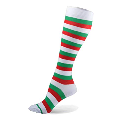HLTPRO 20-30 mmHg Compression Socks Women & Men - Compression Stockings for Running, Nurse, Flight, Travel