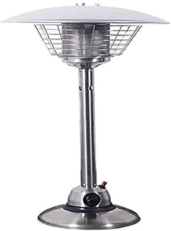 パティオヒーター 自立型 冬のガスパティオヒーター パティオガーデンおよび商業用プロパンヒーター パティオヒーター屋外ヒーターテーブルトップ パティオヒーター 小型商業用スペースヒーター 3kwステンレススチールガスヒーター Llnn Kishimi Com