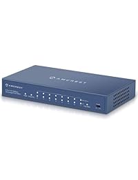 Conmutador PoE Power over Ethernet de Amcrest con carcasa de metal