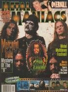 Metal Maniacs September 1999 Mercyful Fate, Rob Zombie, Overkill, S.O.D.