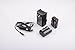 Two Ipax Battery Wall Charger and Car Plug Charging Kit Compatible with for Sony Alpha 100 DSLR-A100 α100 NP-FM55H NPFM55H
