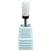 Pana (Grit: XC - EXTRA COARSE) Professional USA Ceramic White Smooth Top LARGE Barrel Bit Nail Drill 3/32