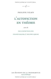 L' autofiction en théorie