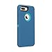 iPhone 7+/8+ Case, [Heavy Duty] Defender Armor 3 in 1 Built-in Screen Protector Rugged Cover Dust-Proof Shockproof Drop-Proof Scratch-Resistant Shell for Apple iPhone 7 Plus 8 Plus 5.5 inch - Blue