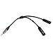 Am Fm Radio Car Stereo Antenna Splitter Auto Aux Ant Sterio Y Adapter 1 Male 2 Female Antenna Cable