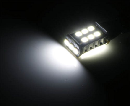 iJDMTOY (2) CANbus Error Free HID White 7440 CREE LED Bulbs for 2012-2015 Volkswagen Passat Daytime Running Lights