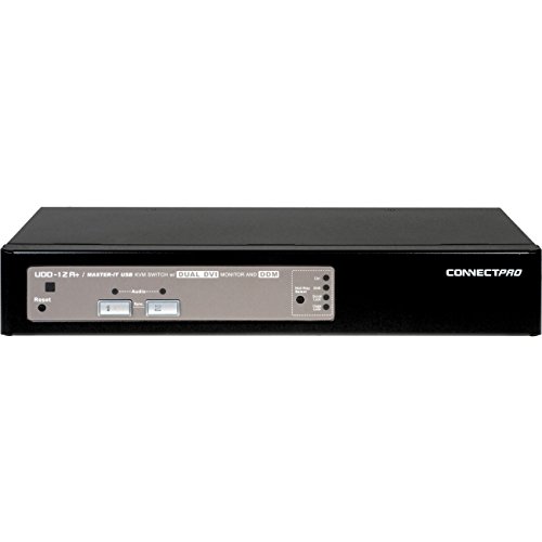 ConnectPRO-Master-IT-UDD-12A-KIT-KVMaudio-switch-2-ports-Desktop-Black-UDD-12A-PLUS-KIT