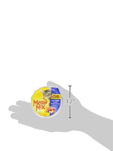 Meow Mix Tender Favorites With Real Tuna & Whole Shrimp In