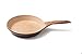 WaxonWare 8 Inch Nonstick Frying Pan Skillet With Induction and Wooden Handle 100% PFOA Free German Nonstick Coating For Stir-Frying, Shallow Frying, Deep Frying & Braising (MARBELLOUS Series)