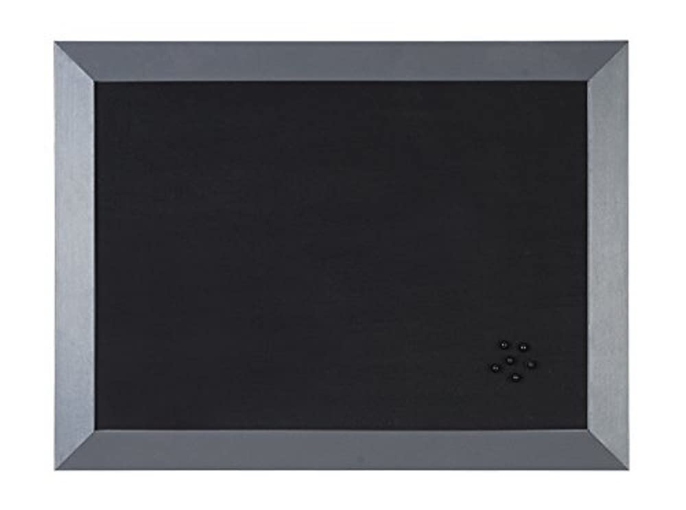 Bi-Office Anthracite Kamashi Notice Board 90 x 60 cm Dark Grey
