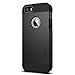 Spigen Tough Armor Desigend for Apple iPhone SE Case (2016) / Designed for iPhone 5S Case (2013) / Designed for iPhone 5 Case (2012) - SF Smooth Black
