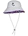 Tuga Girls Reversible Bucket Sun Hat (UPF 50+), Violet, Medium