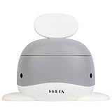 HEETA Potty Chair for Boys Girls Kids Toddler, Non Slip Potty Training Toilet with Lid and Removable Container, Easy Clean (Grey)